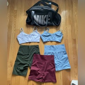 TNACTION WORKOUT BUNDLE + Nike Gym Bag